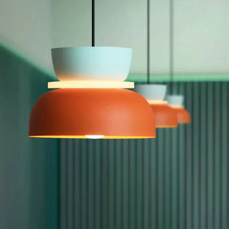 MeloGlow | Scandinavische Pastel Hanglamp - Moderne Opknoping Lichtarmatuur voor thuisdecoratie