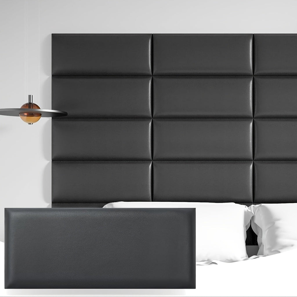 Brixel | 3D gewatteerde wandpaneelset – zelfklevende, geluiddempende decoratieve panelen voor een stijlvol interieur