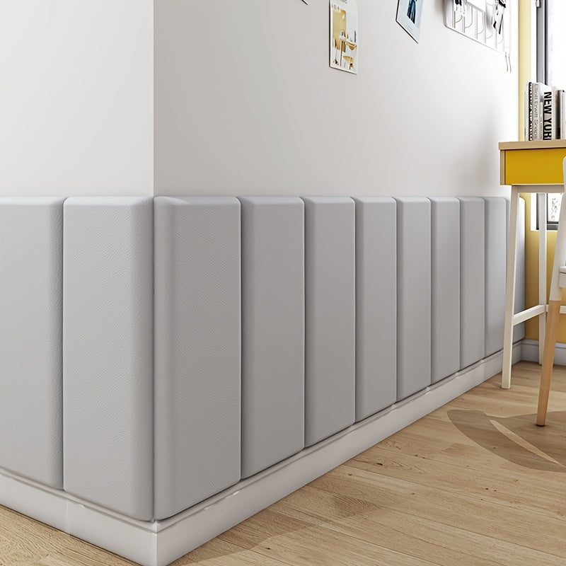 Brixel | 3D gewatteerde wandpaneelset – zelfklevende, geluiddempende decoratieve panelen voor een stijlvol interieur