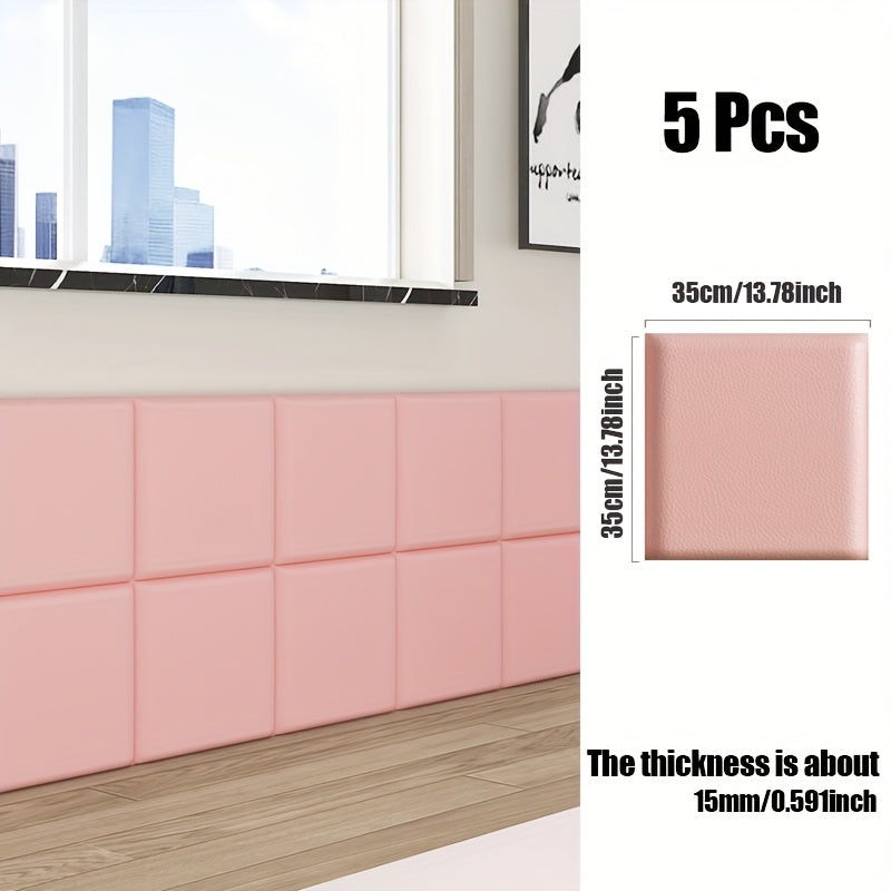 Brixel | 3D gewatteerde wandpaneelset – zelfklevende, geluiddempende decoratieve panelen voor een stijlvol interieur