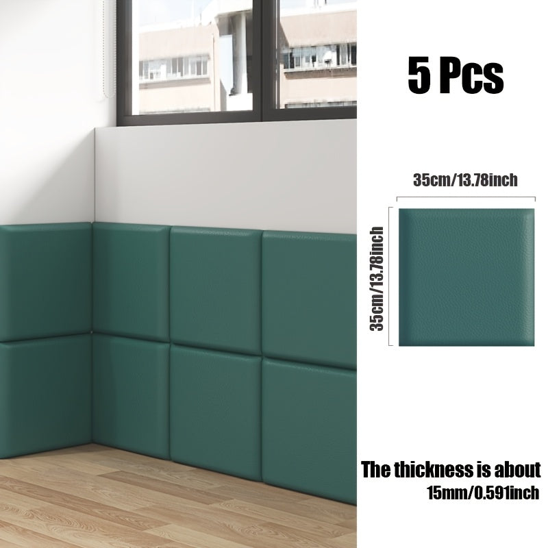 Brixel | 3D gewatteerde wandpaneelset – zelfklevende, geluiddempende decoratieve panelen voor een stijlvol interieur