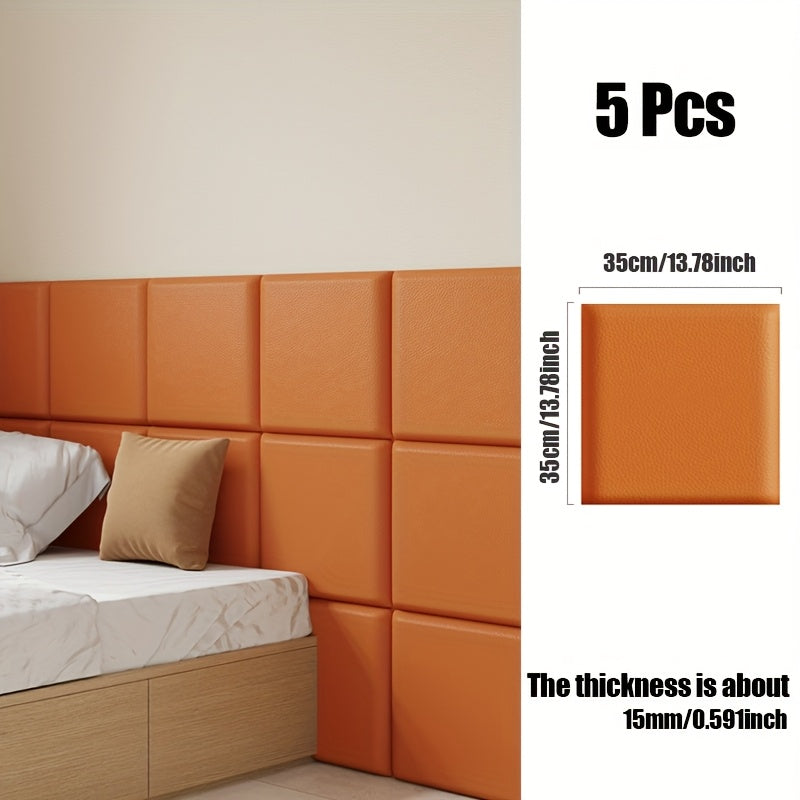 Brixel | 3D gewatteerde wandpaneelset – zelfklevende, geluiddempende decoratieve panelen voor een stijlvol interieur