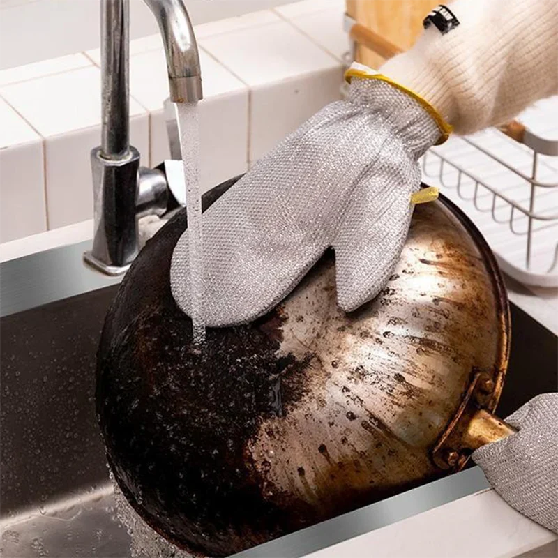 ToughMitt | Staaldraad Afwashandschoenen - Keuken Schoonmaak Handschoenen
