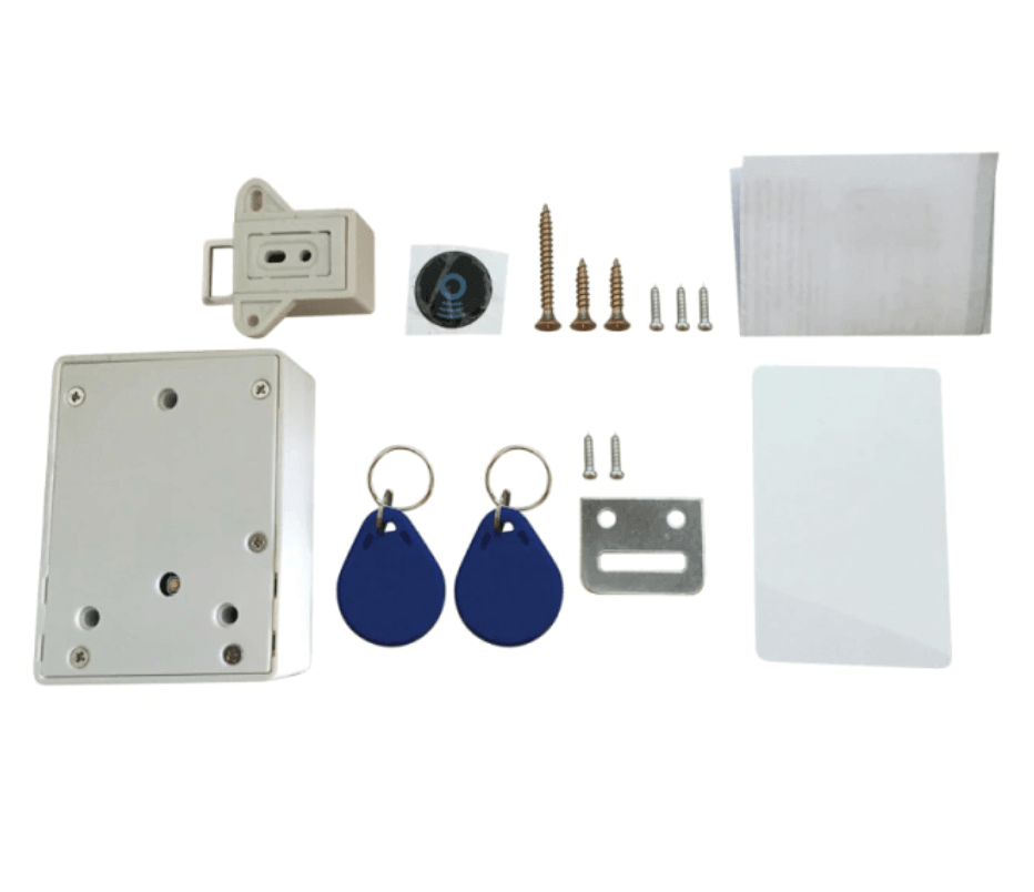 StealthLock | Onzichtbaar RFID-kastenslot - sleutelloos slim sensorslot voor lades en kasten