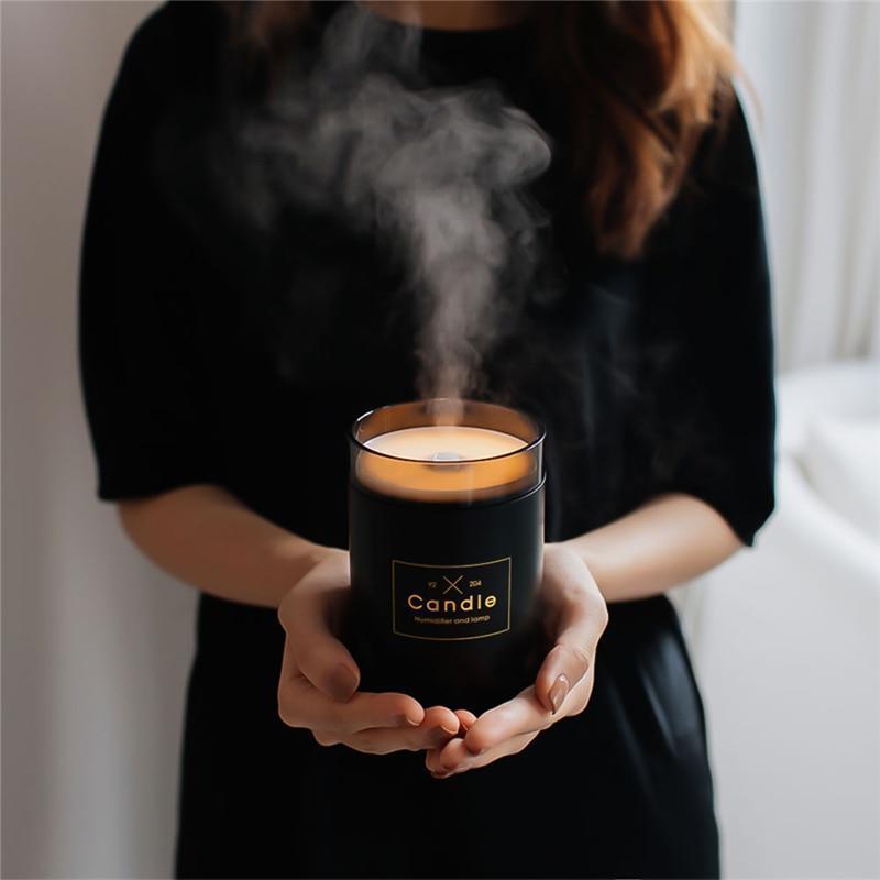 CandleMist | Elegante kaarsvormige aromatherapie luchtbevochtiger