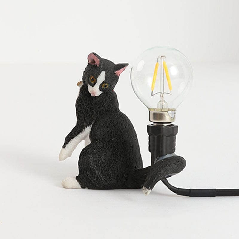 PurrBright | Schattige decoratieve tafellamp met kattenbeeldje