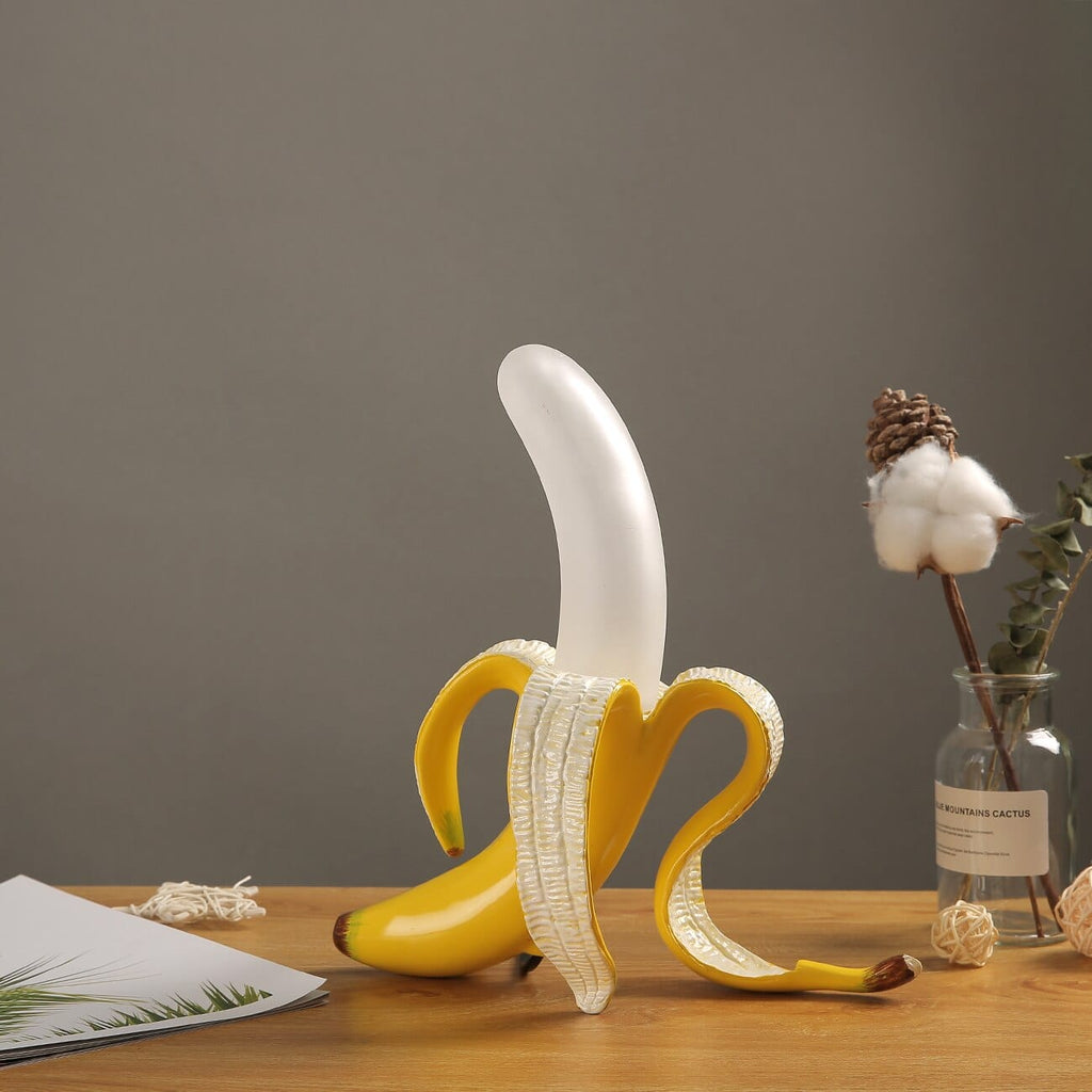 LuminousPeel | Grillige Banaan Tafellamp Decor
