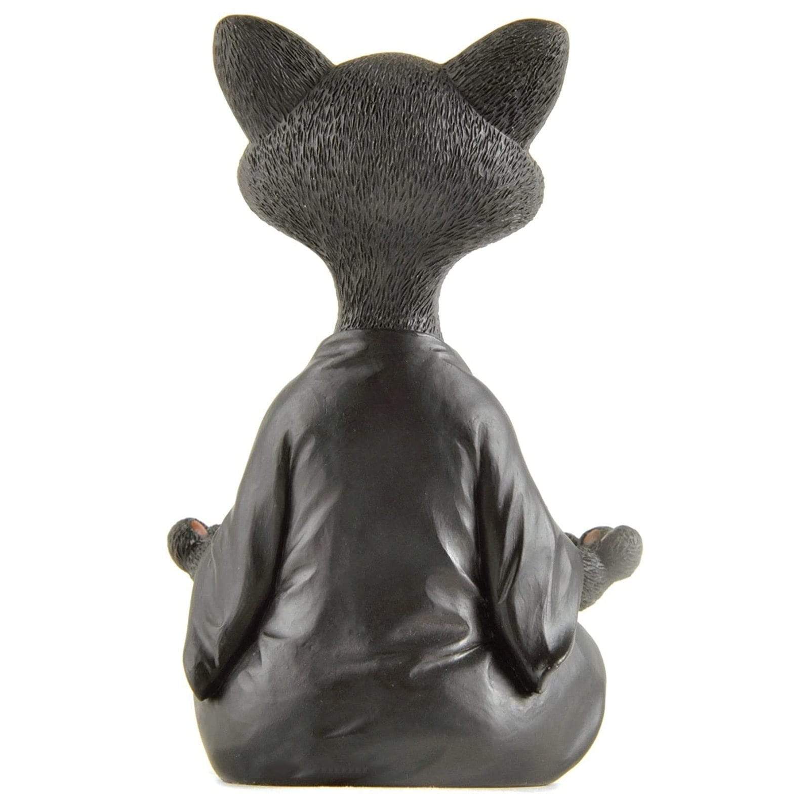 PurrBuddha | Rustige Kat Boeddha Sculptuur