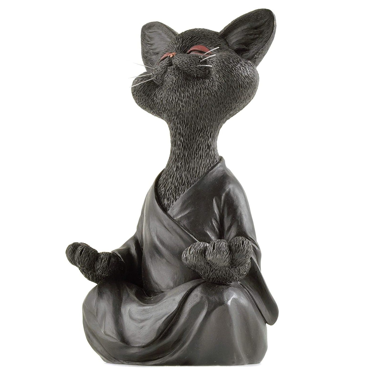 PurrBuddha | Rustige Kat Boeddha Sculptuur