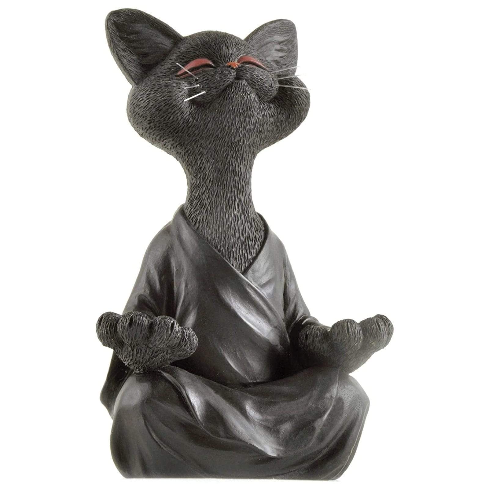 PurrBuddha | Rustige Kat Boeddha Sculptuur