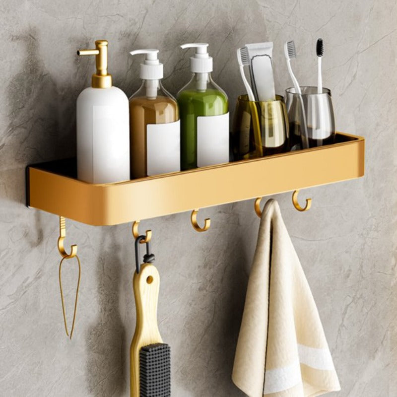 DecoShelf | Moderne Badkamer Wandplanken - Elegante Opbergoplossing voor Handdoeken & Toiletartikelen