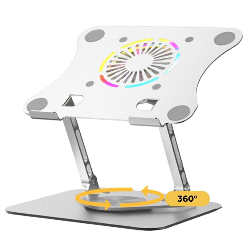 PivotPad | 360° verstelbare laptop- en tablethouder met verschillende posities