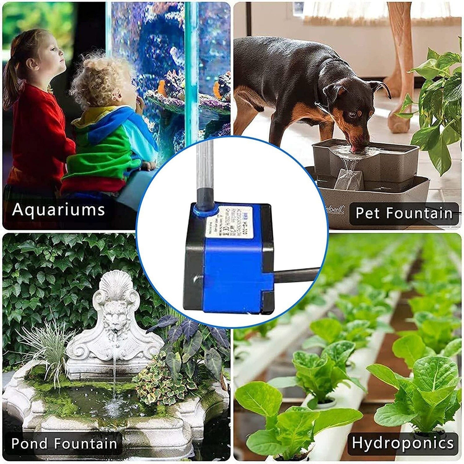 MystiTap | Magische zwevende kraan – Illusie waterornament voor binnen en buiten