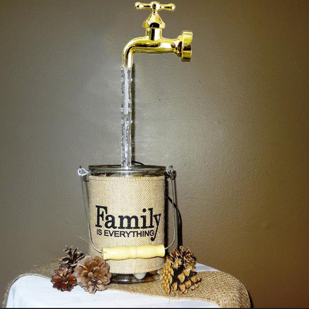 MystiTap | Magische zwevende kraan – Illusie waterornament voor binnen en buiten