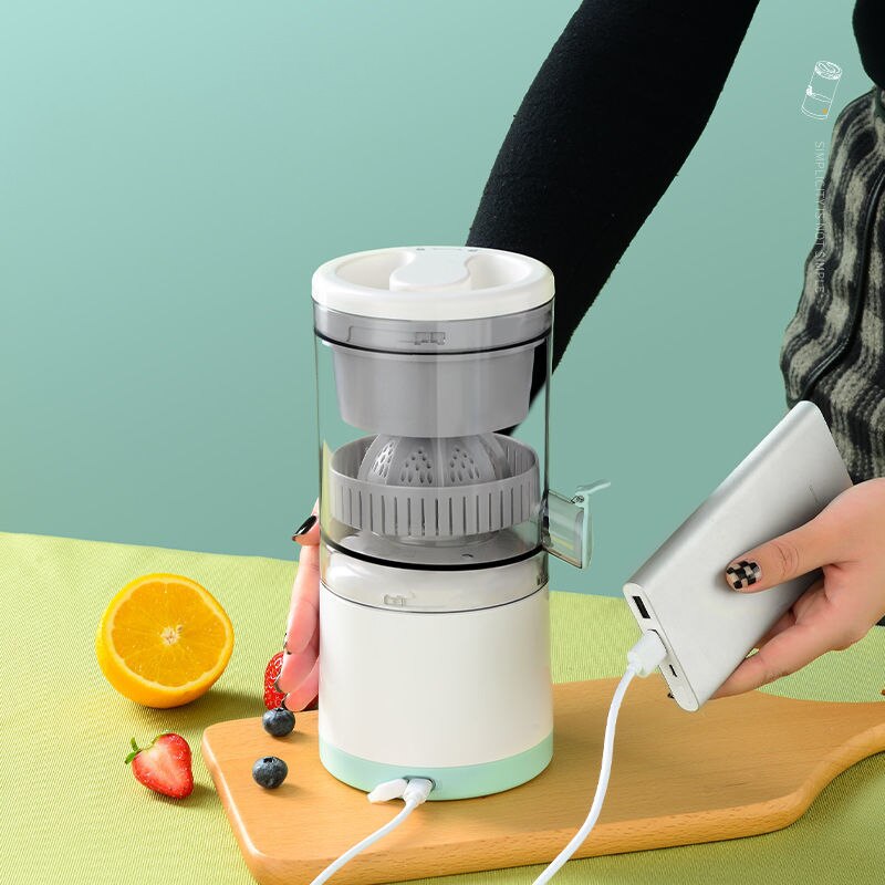 QuickQuench | Compacte en draagbare multifunctionele mini USB-sapcentrifuge met pulpfilter