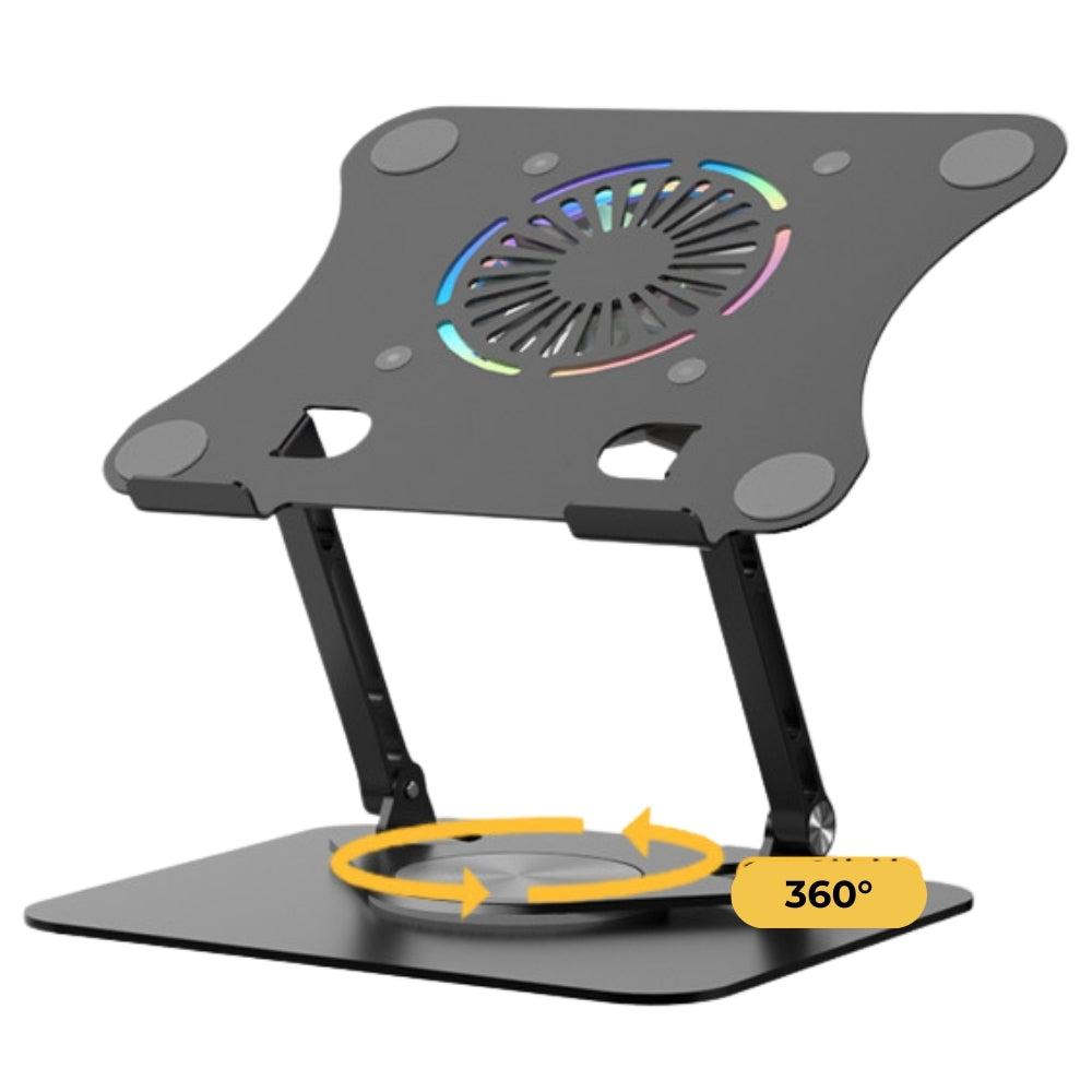 PivotPad | 360° verstelbare laptop- en tablethouder met verschillende posities